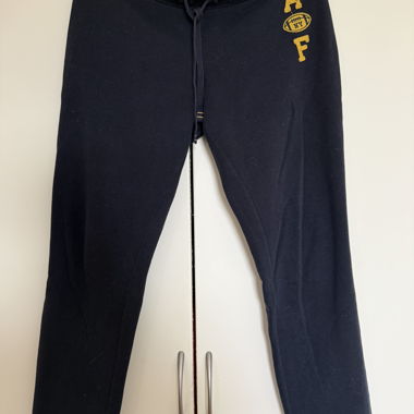 Navy Abercrombie & Fitch Sweatpants L