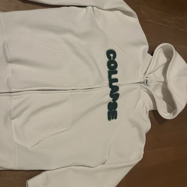 Felpa con cappuccio Collaps con zip