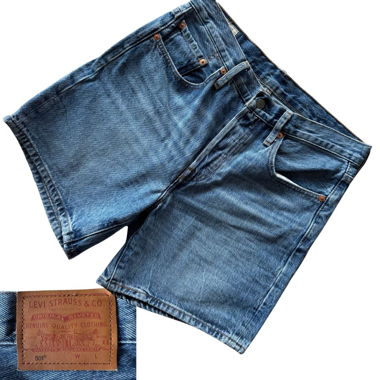 LEVI'S 501 MID THIGH - Jeans Shorts