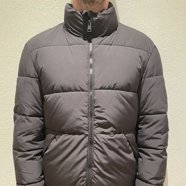 Daunenjacke Herren schwarz