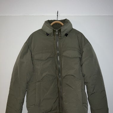 ZARA MEN Jacke in khaki grün