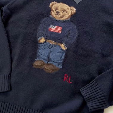 Maglione Ralph Lauren Polo con orsetto
