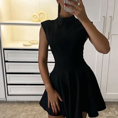 Robe courte noir
