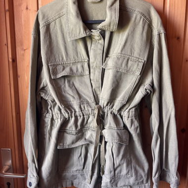Giacca utility kaki