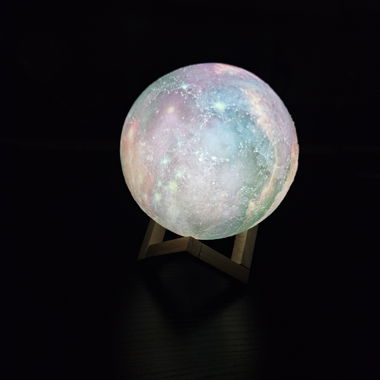 3D Galaxy Mondlampe/16 Farben 
