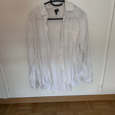 Chemise blanche en lin