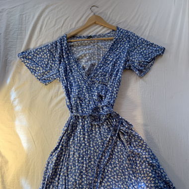 Blümchen Schnürkleid 