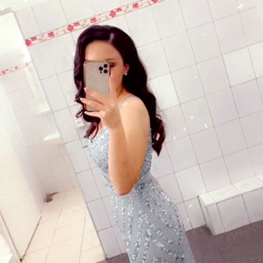 Wunderschönes Abendkleid in Hellblau
