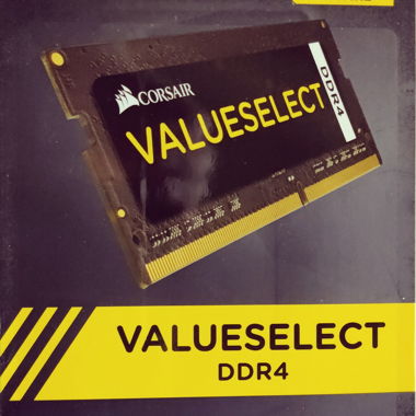 1 x 16GB, 2133 MHz, DDR4-RAM, SO-DIMM, Corsair