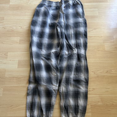 Checked Jogging Pants