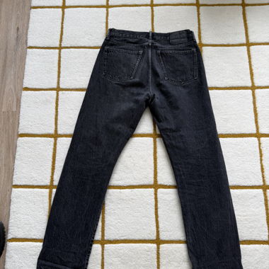 Acne Studios Straight Cut Jean '1996' Washed Black