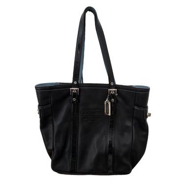 Coach schwarze Tote Bag