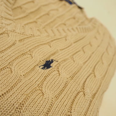 Maglione Polo Ralph Lauren beige