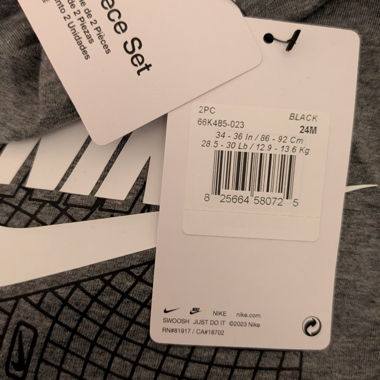 Ensemble t'shirt et short Nike 
