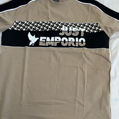 T-shirt JUSTEMPORIO beige Taglia S