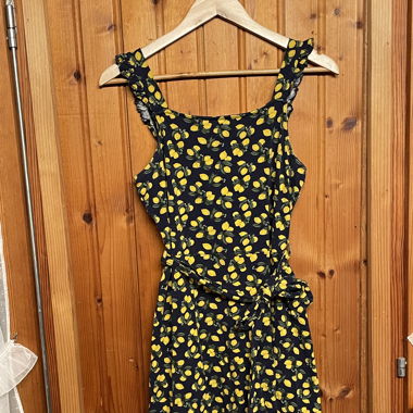 Zitronen Sommerkleid