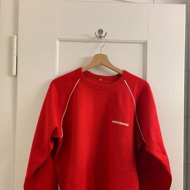 Vitage red Rossignol pullover