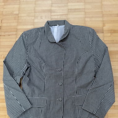 Gingham Blazer