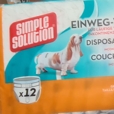 Windeln für Hündinnen