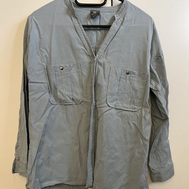 Manor Lyocell Blouse light blue Size 36