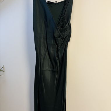 Robe Zara vert foncé