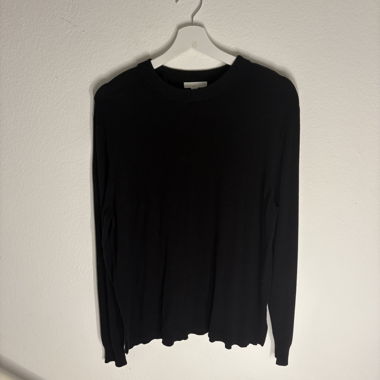 basic pullover schwarz