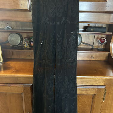 Black Lace Pants