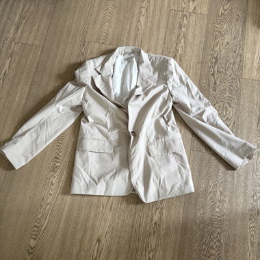 H&M Beige Blazer XS