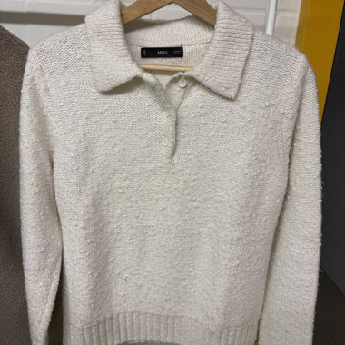 Maglione in maglia MNG con colletto
