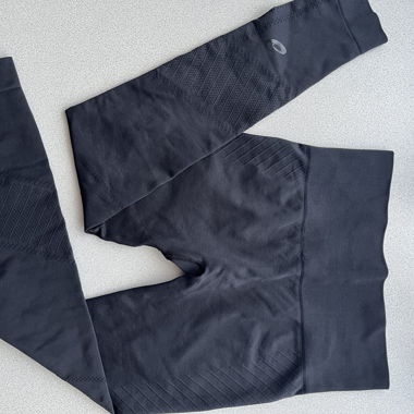 Asics Sportleggings schwarz
