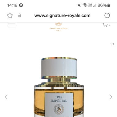 Extrait de parfum IRIS IMPÉRIAL 