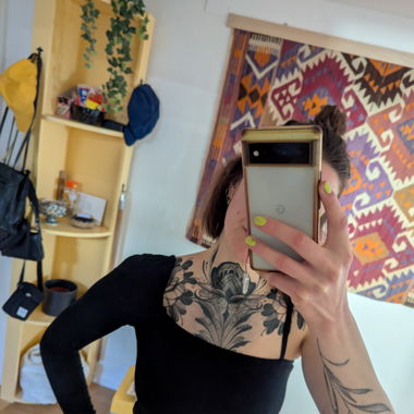 Asymmetrisches Langarmshirt