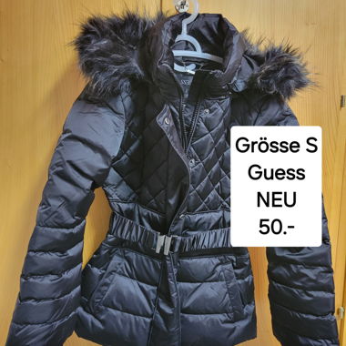 Guess giacca trapuntata con cappuccio