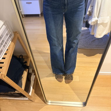 Jean droit bleu EUR 36