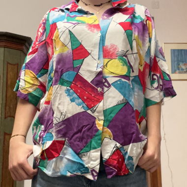 camicia colorata