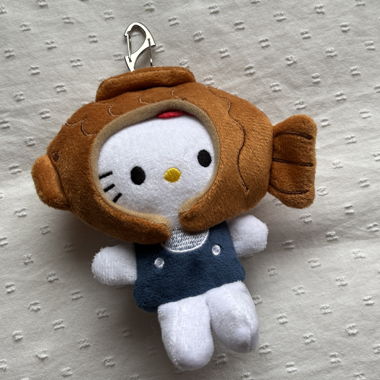 Porte-clé peluche Hello Kitty