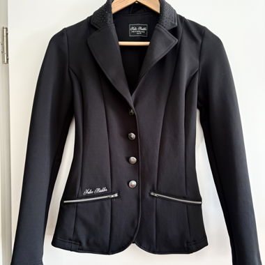 Schwarze Reitjacke XS