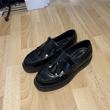 BERSHKA Mokassins schwarz