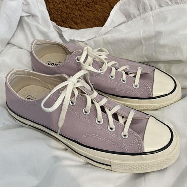 Neue Violette Converse Low