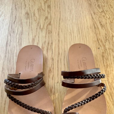 Leder Sandalen