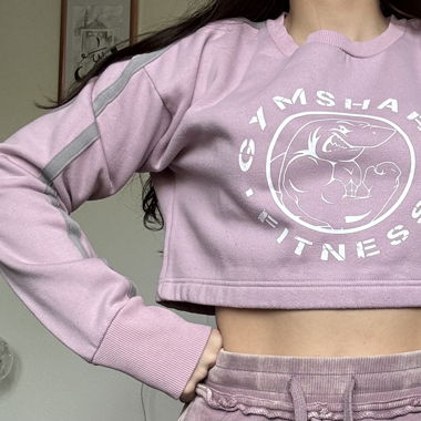 Gymshark cropped sweater