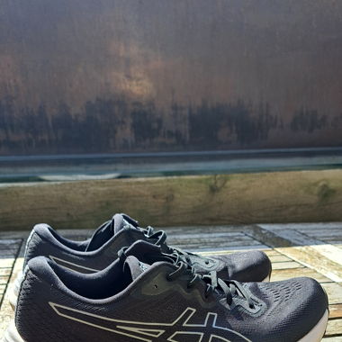 Chaussures de course Asics noir
