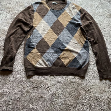 Karierter Pulli 