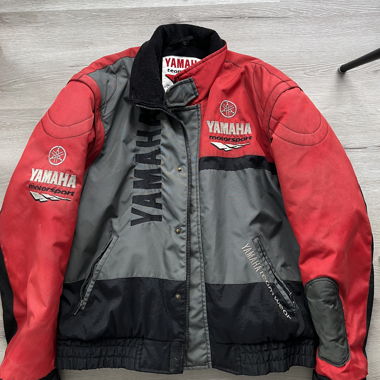 Ancienne veste de moto Yamaha