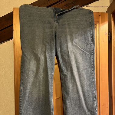 Jean large taille haute H&M