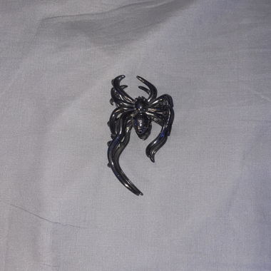Black Spider Hairclip