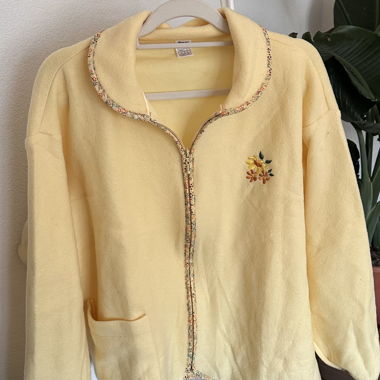 Vintage Damart Fleecejacke
