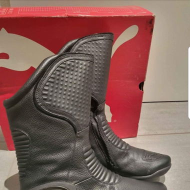 NEUE Leder Motorrad Stiefel 