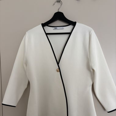 Zara taillierte strickjacke , Grösse L