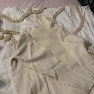 Rollkragen beige